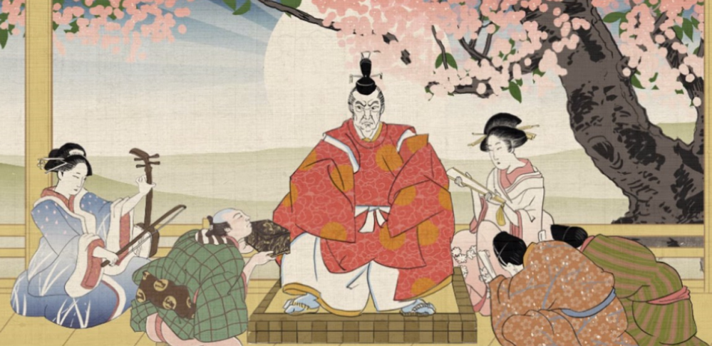 Japanese Emperor and courtesans during Heian period. Source: totalwar-ar.wikia